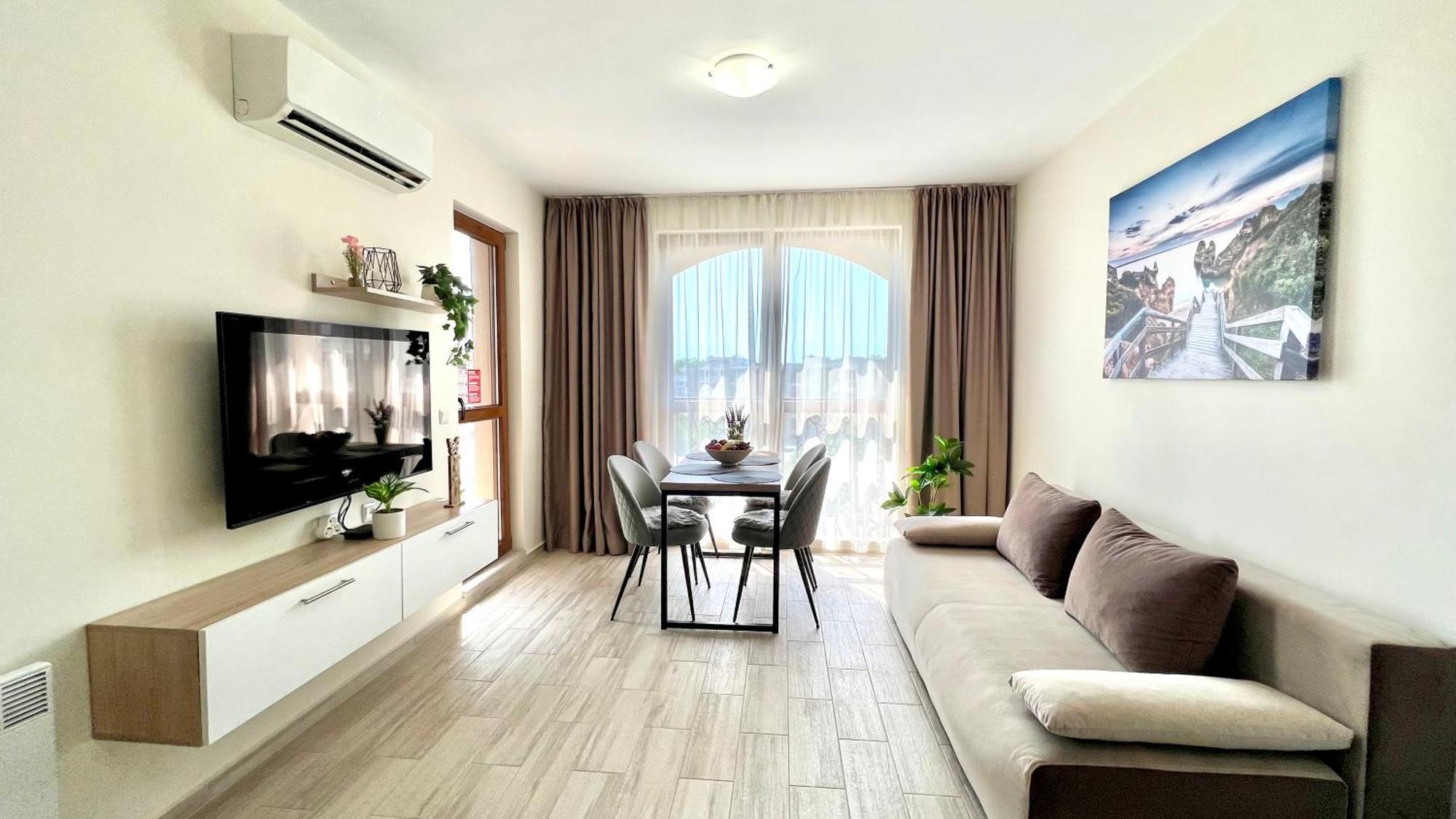 Attractive Family Apartment In Sunny Beach Cascadas Family Resort Bagian luar foto
