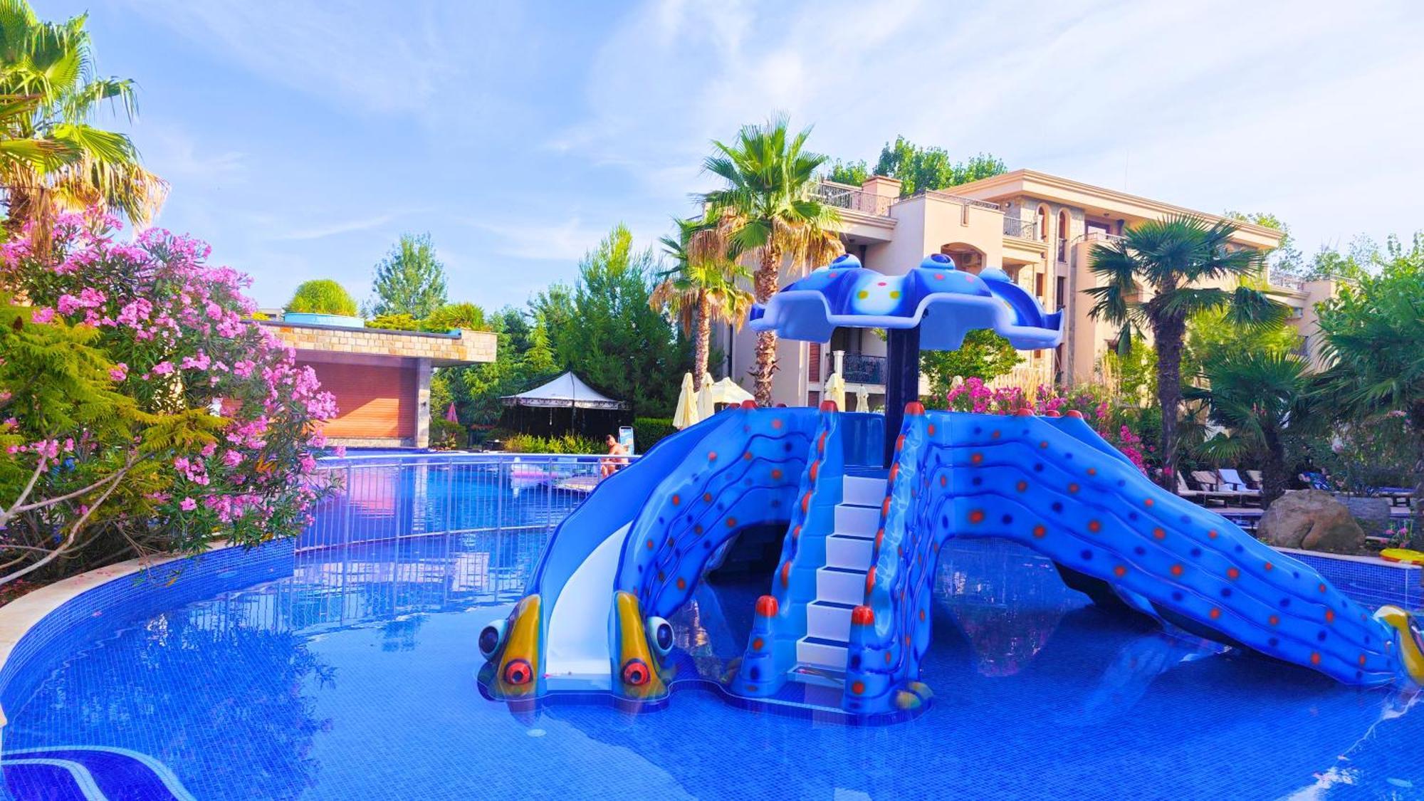 Attractive Family Apartment In Sunny Beach Cascadas Family Resort Bagian luar foto
